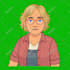 create 2d character animation with good pose, natural gesture and playful action