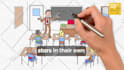 create custom whiteboard animation explainer video