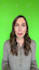 create a green screen spokesperson video