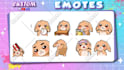 create stunning animated twitch emotes for you
