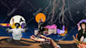 make a digital collage video animated