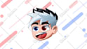 design cute animated stinger transitions screen for vtuber, kick,twitch streamer