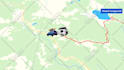 create realistic travel route map animation video