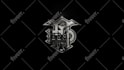 create luxury glossy metal 3d logo animation
