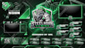 design animated twitch overlay screens and logo