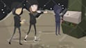 create two 2d animated kids learning videos for youtube