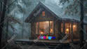 create cozy ambient relaxing rain video for youtube channel