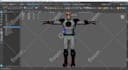 create 3d character modeling and rigging for iclone cc maya etc