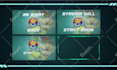 create overlay screen, panels, facecam for your stream