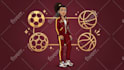do 2d cartoon animation video and character animation