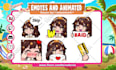 draw chibi twitch emotes, sub badges, vtuber animated emotes