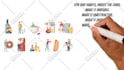 2d plus whiteboard animation combination