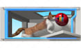 create a 3d video for 3d led billboard, anamorphic display