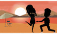 create engaging animated wedding invitation, love story