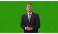 be your british male spokesperson on greenscreen with