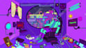 make amazing 2d trippy animation gif loop with my style