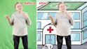 remove your green screen video background