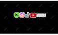 create social media overlay