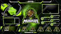 design animated twitch overlay screens and logo