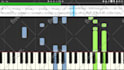 make an animated piano tutorial video for any song