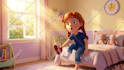 3d pixar style ai animation, ai storytelling, kids song, learning videos