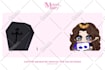 create animated chibi twitch emote and alert for vtuber