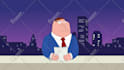 create cartoon family guy style animation