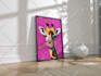 create wall art mockup video for your print on demand