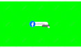 create animated social media follow button lower third popup element with sound
