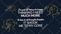create aesthetic typography lyric video