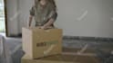 make video clips as logistics truck office warehouse box etc