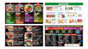 design digital menu boards for restaurants or TV screens