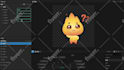 create custom animation in rive for website, app or game