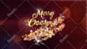 create elegant merry christmas 2022 promo video with logo