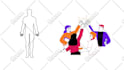 create drawing stick figure character video