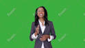 film a video on green screen