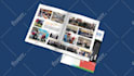 create a magazine or book promo 3d animated video
