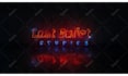 create cyberpunk neon light logo reveal intro video