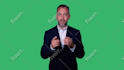 record an engaging green screen spokesperson video
