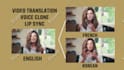 translate your video and lip sync it to any language