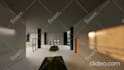 do 3d render, architectural exterior, interior design of house