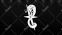 create a 3d rotating logo gif animation spin loop
