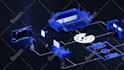create 3d isometric animation video
