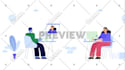 create 2d animated explainer video or animated marketing video with infographic
