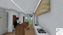 do architectural floor plan, elevations, section