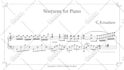 create a professional scrolling sheet music and score video