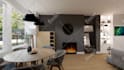 design modern office interiors 3d modeling and rendering