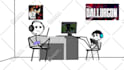 animate a funny stickfigure stickman animation