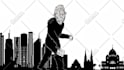 create smooth lofi loop animation animated gif
