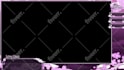 design vtuber stream overlay or anime twitch youtube